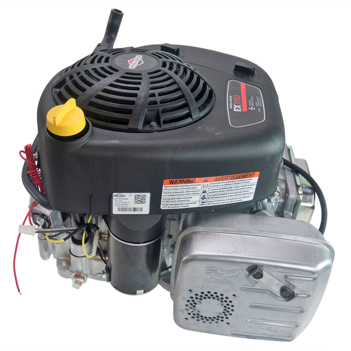 Briggs & Stratton 11.5HP Lawnmower Engine (Intek EX1150 Series) With Fuel Tank