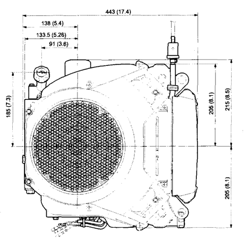 Honda GXV630R 20.0HP Petrol Engine (GXV Series)