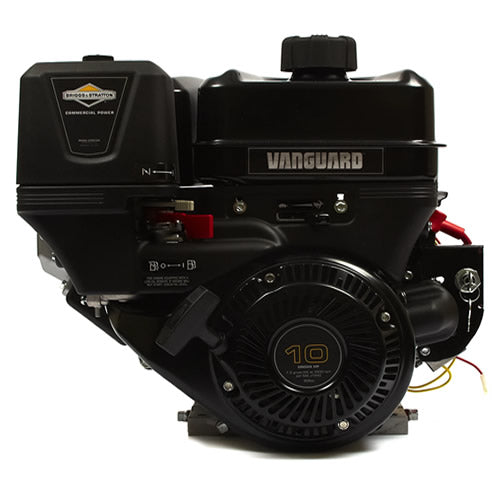 Vanguard 10HP Single Cylinder Electric Start Engine - Threaded Shaft