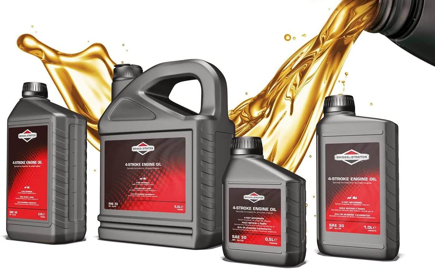 The Different Types of Lawnmower Engine Oil