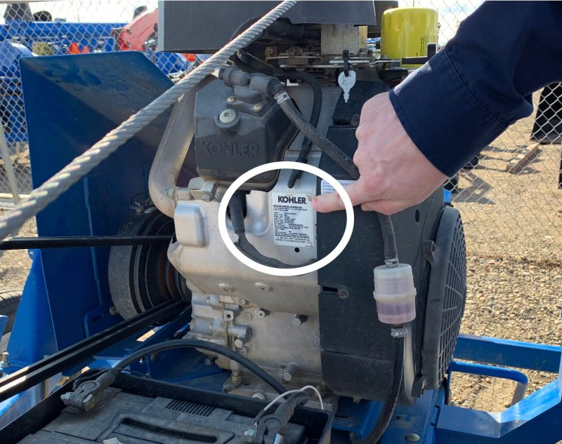 How To Locate Your Kohler Engine Model Details Small Engine Warehouse