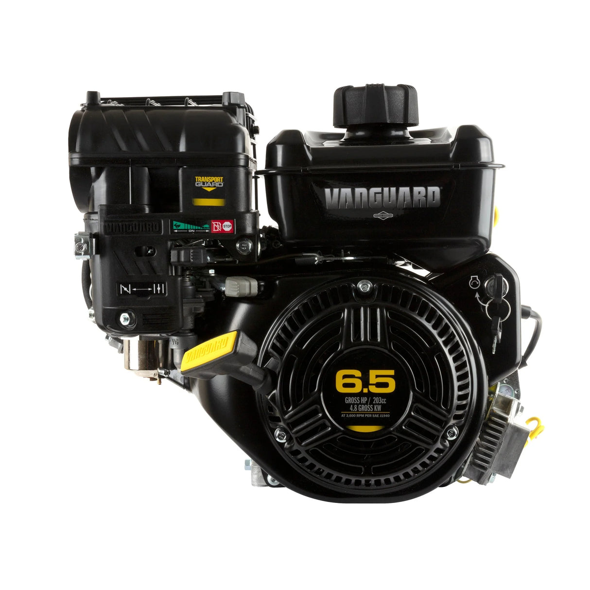 Vanguard 6.5HP Single Cylinder Petrol Engine - Electric Start