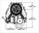Vanguard 40HP EFI V-Twin Vertical Shaft Petrol Engine