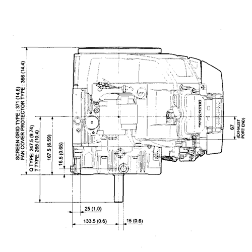 Honda GXV630R 20.0HP Petrol Engine (GXV Series)