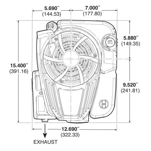Briggs and stratton sales 850 series 190cc