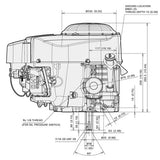 Kawasaki FR691V 23.0HP Petrol Lawnmower Engine